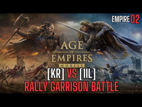 AOEM: Age of Empires mobile - KR vs 1IL rally garrison battle! - YouTube
