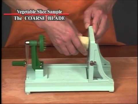 Vegetable Sheeter and Turning Slicer