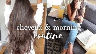 Routine Matin Cheveux Journée Relax