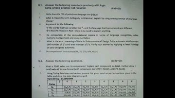 DC-222 | Theory of automata | 2024 Paper