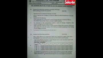 DC-222 | Theory of automata | 2024 Paper