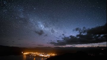 Celestial Pole Earth Rotation Timelapse - We live on a globe.