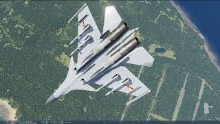 Su-33 (Flanker-D) carrier-based fighter in Digital Combat Simulator World