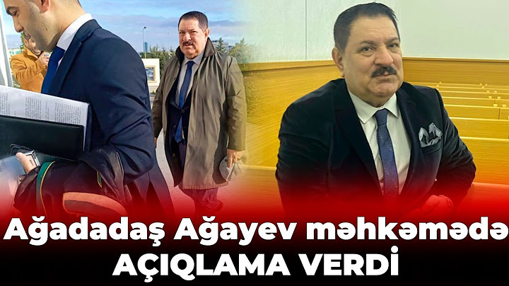 Xalq artisti Ağadadaş Ağayev məhkəməyə gəldi - GÖRÜN NƏ DEDİ