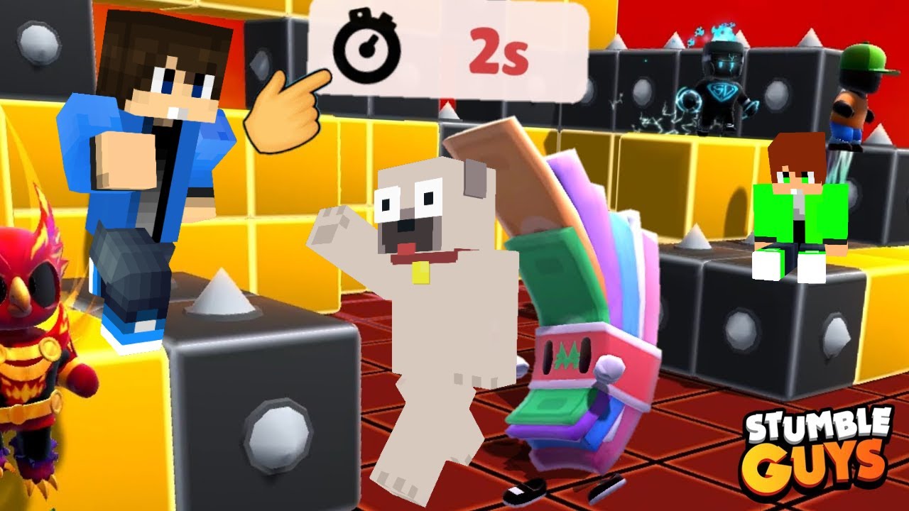 KIHÍVTAM KIIST EGY BLOCK DASH CSATÁRA A STUMBLE GUYSBAN!