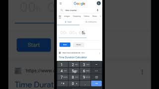 Simple Google trick | Time counter | Stopwatch | #shorts