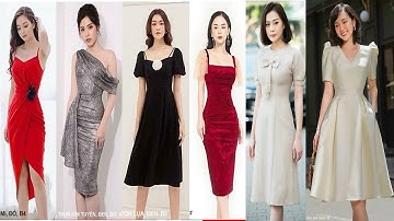 Đầm dự tiệc cưới sang trọng cao cấp 2021 Top 10 mẫu đầm body, đầm dài dự tiệc mới nhất
