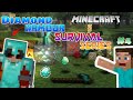 Making Full DIAMOND ARMOUR in Minecraft Survival (Pt.4)|| Survival Series || #HSgamers #Minecarft PE