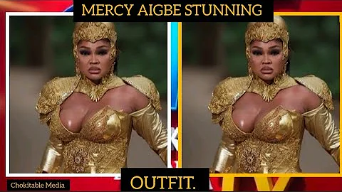 MERCY AIGBE STUNNINGLY DRESSED TO IYABO OJO MOVIE PREMIERE LABAKE OLODODO.