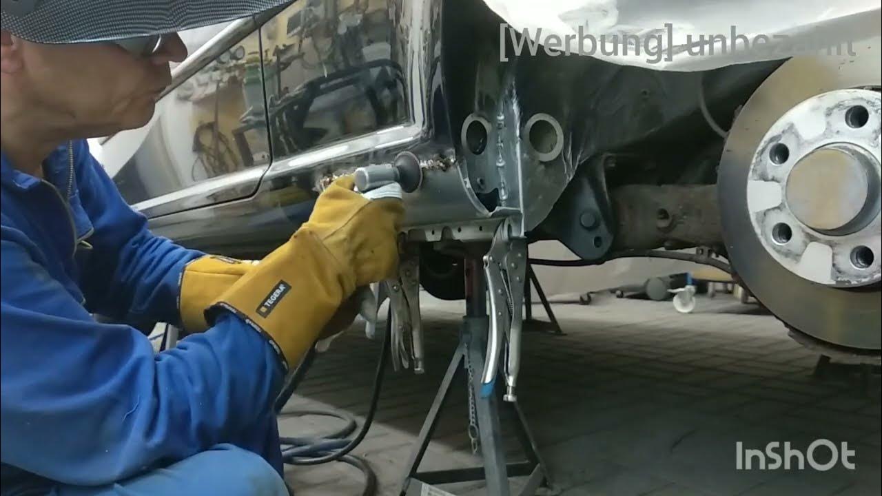 Rost am Schweller beseitigen, Teilersatz, Schweißen / CuSi 3 Löten YouTube
