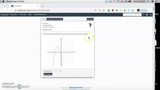 DeltaMath: Roots and X Intercepts on a Parabola