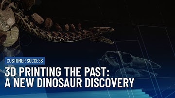 Bringing a New Dinosaur to Life: 3DPRINTUK x Natural History Museum