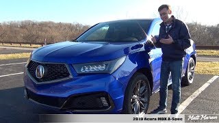 Review: 2019 Acura MDX A-Spec - The Enthusiast's 3-Row SUV!