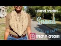 Tuto snood oversize en crochet