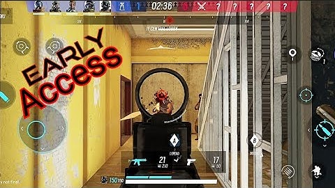 Rainbow Six Mobile Match (Android, ios) Gameplay Walkthrough, early access