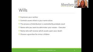 LFG Farm Succession Planning webinar series, part 2 Legal Consideration (2024)