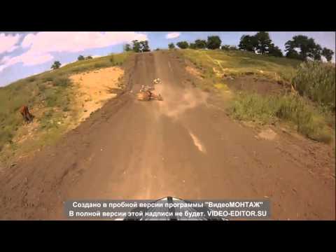 НА ТРЕКЕ СБИЛ КОРОВУ НА ЭНДУРО