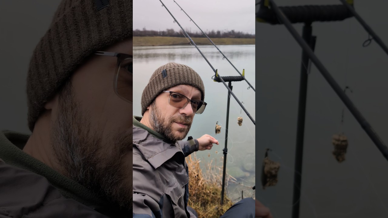 Фидерная рыбалка из корзины! 🎣