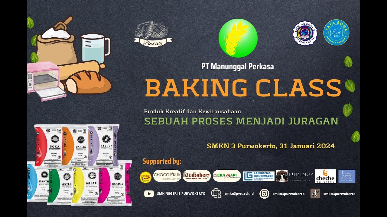 BAKING CLASS with PT MANUNGGAL PERKASA