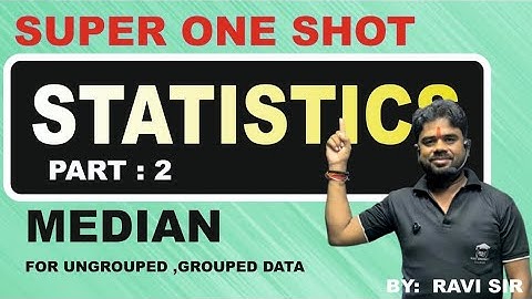  🎯 Mean, Median & Mode Made Easy | Class 10  Statistics Simplified: Mean, Median, Mode BY: RAVI SIR 
