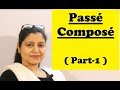 Pass compos  part  1   past tense in french