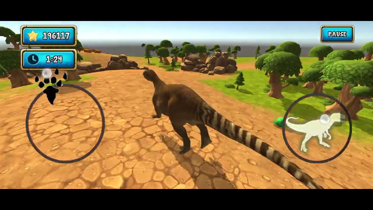 Dinosaur simulator: dino world use A Iguanodon