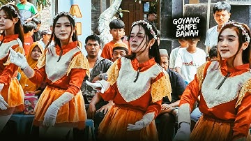 WOW DUET GOYANG SAMPE BAWA KAKA ADIK DAN MAYORET CANTIK || NEW PANDAWA DI KURIPAN KARANGAWEN 