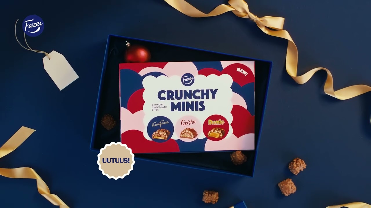 Maista uutuus: Fazer Crunchy Minis