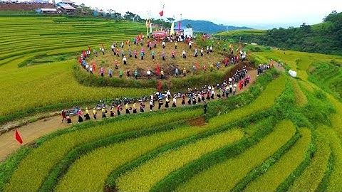 Góc máy siêu đẹp Lễ hội ruộng bậc thang Miền Đồi 2025 - xã Thượng Cốc - Phú Thọ