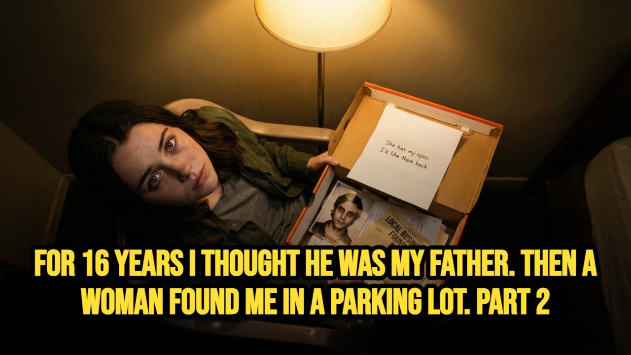 For 16 years I thought He was my father. Then a woman found me in a parking Lot. PART ONE.