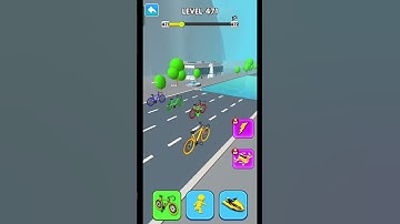 😋 Shape-shifting Funny Race Gameplay New hyper casual  🥴 games level 471 #shorts #gameplay