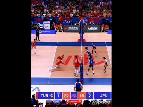 Amazing Saves Volleyball🏐16 Türkiye - Japan #volleyball #fileninsultanlari #fypシ
