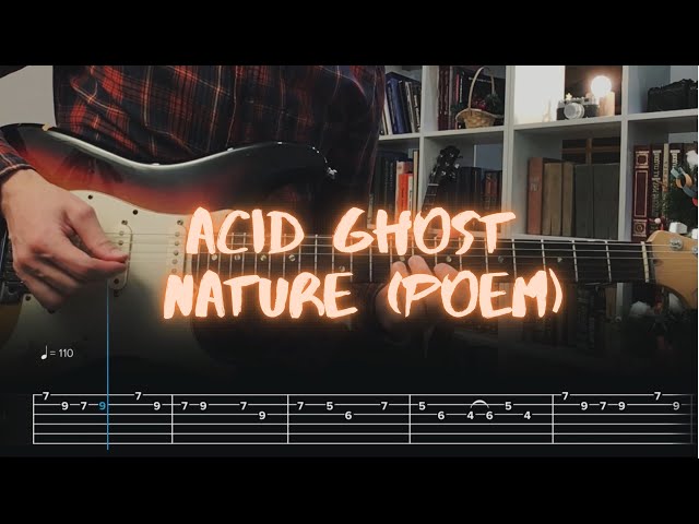 Nature (Poem) Acid Ghost Сover / Guitar Tab / Lesson / Tutorial