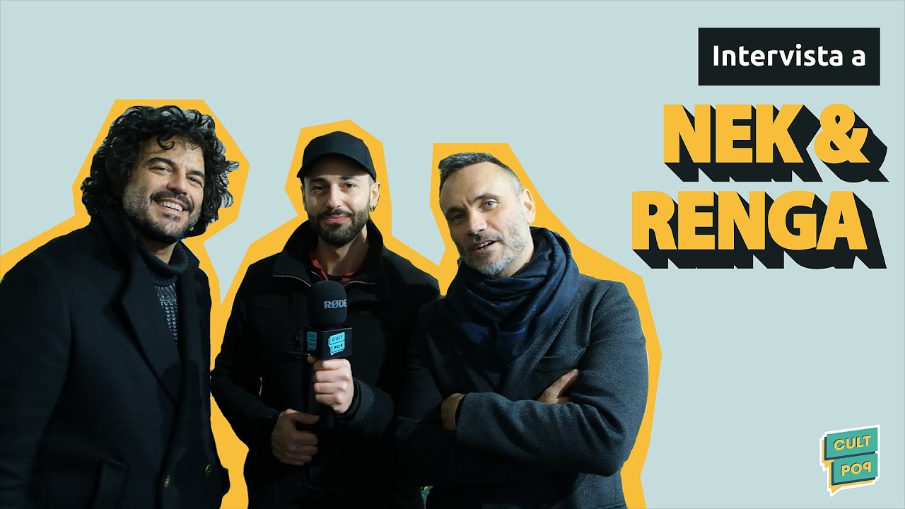 Sanremo 2023 - Intervista a Nek e Renga
