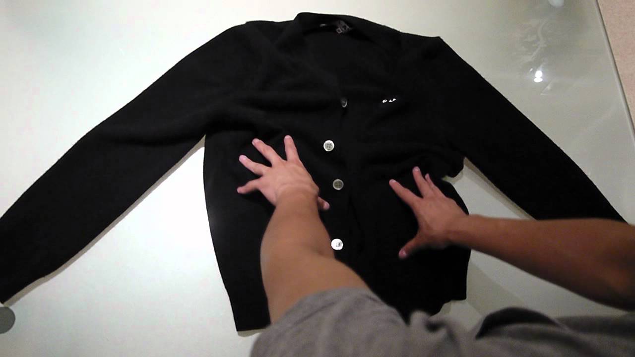 comme de garcons play cardigan