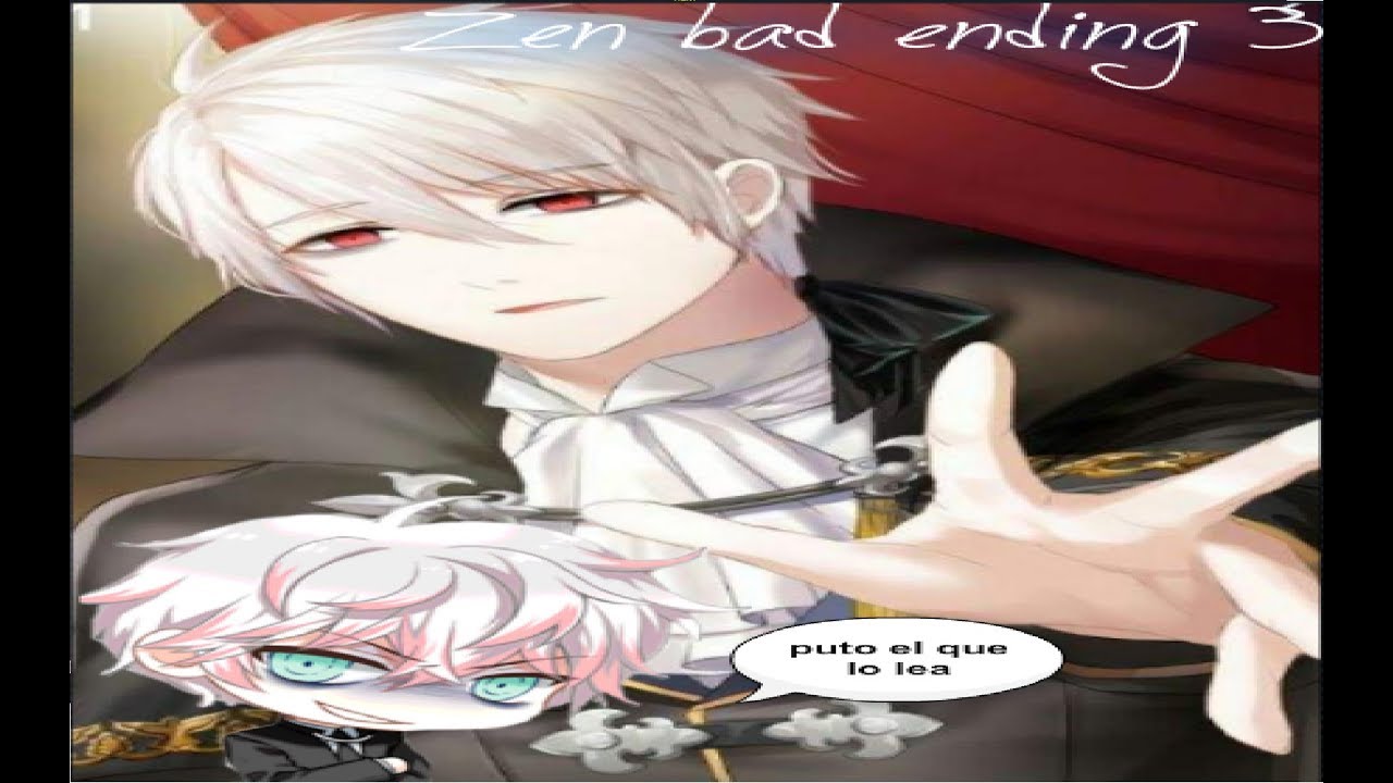 Mystic Messenger /obra en el paraíso/ Zen final malo 3