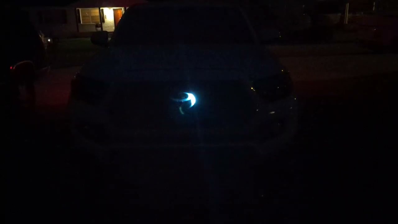 A Unique Gen 3 Tacoma LED Grille w/ Floating Center Caps Dynamic LED Badge