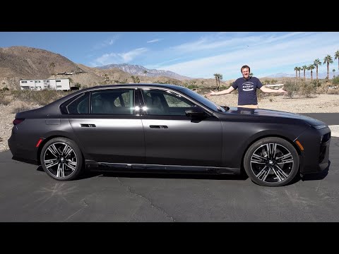 BMW I7 2023 года - это ультра-люксовый электро-седан за 130 000$