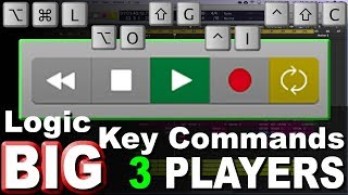 Famous Logic Pro X | Key Commands | Big 3 Players - Increase Production Efficiency With Shortcuts | MTTC Profile