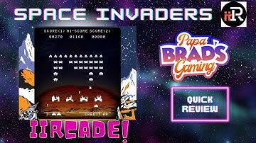 Space Invaders iiRcade Review!