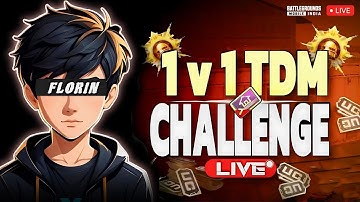 TDM 1V1 CUSTOM ROOM WITH SUBSCRIBERSI| BOOM BAAM STREAM WITH @FLORIN.isLIVE