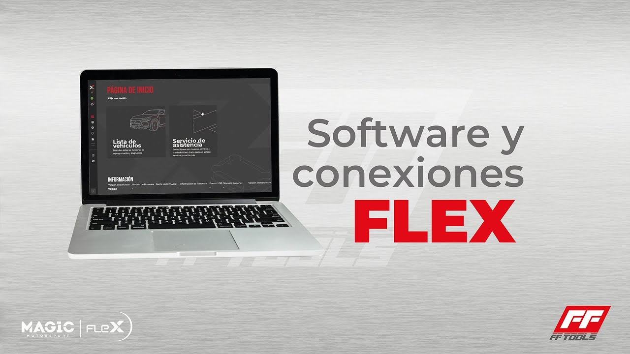 Flex Auto Control Software 3 - Software y conexiones de FLEX - YouTube