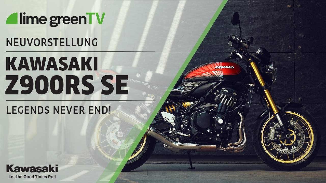 Vorstellung: Die Kawasaki Z900RS SE 2026 - Legends never end!