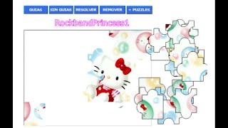 Puzzle Hello Kitty Gra screenshot 5