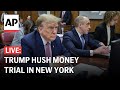 Trump hush money trial live at courthouse in new york as opening statements begin