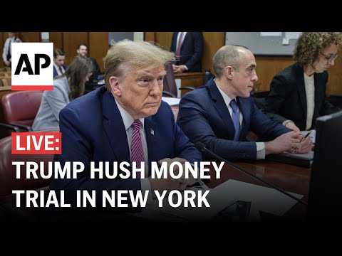 Trump hush money trial LIVE: At courthouse in New York as opening statements begin