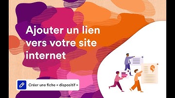 Ajouter un lien vers votre site internet