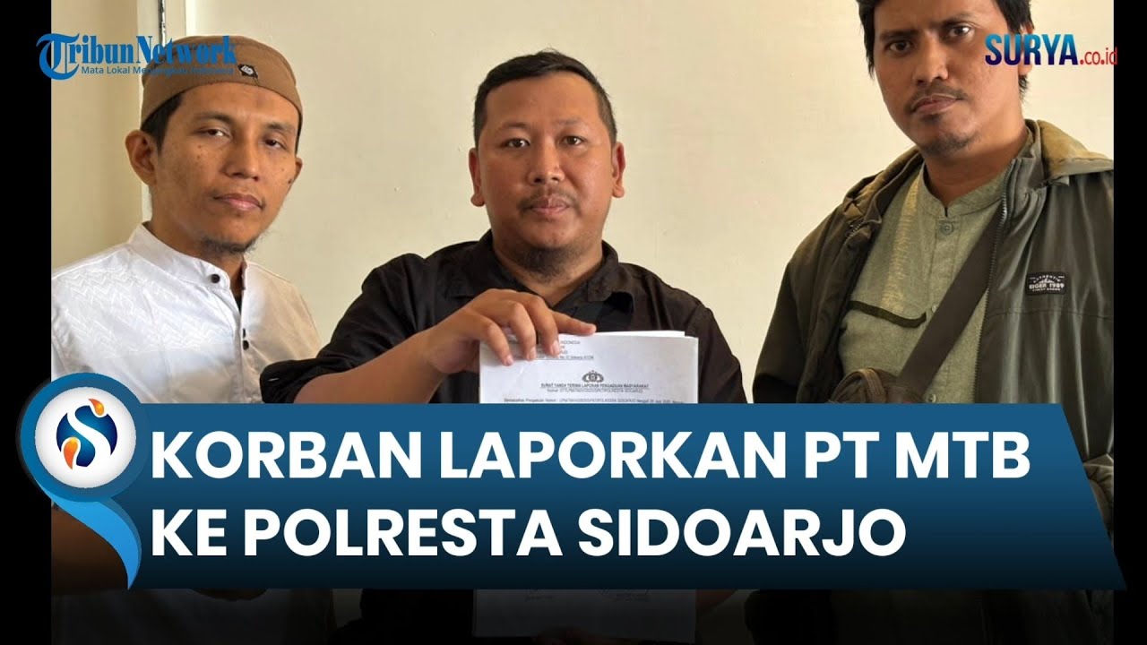Tanah Kavling Alas Tipis Diduga Fiktif, Korban Laporkan PT MTB Ke Polresta Sidoarjo