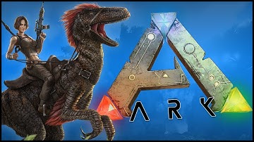 ARK: Survival Evolved Gameplay Part 1 - Carnotaurus Attack, New Update 172, Base Building & Raiding!