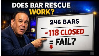 Jon Taffer Bar Rescue SUCCESS Rate 2026 | What is success Rate of Bar Rescue? 